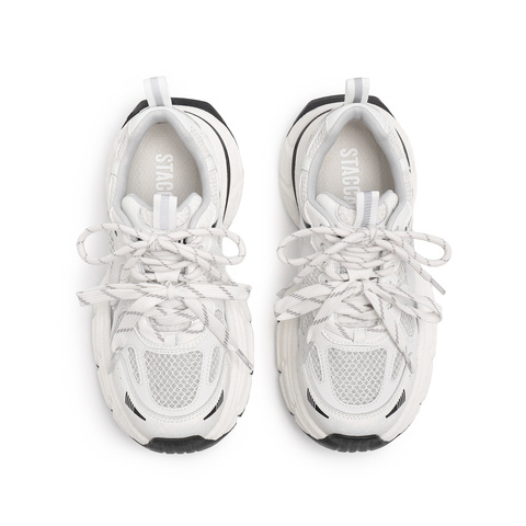 思加图2025秋季新款百搭老爹鞋厚底增高休闲运动鞋透气女鞋J6082CM5