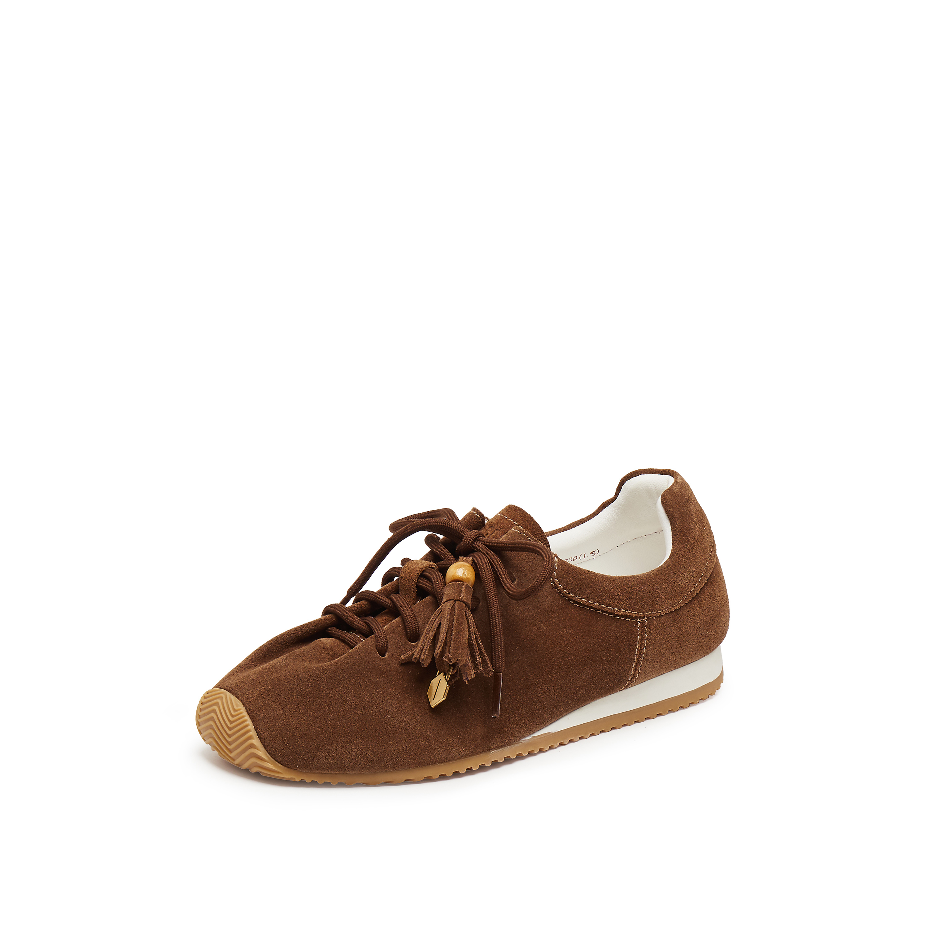 思加图2025秋季新款复古百搭运动休闲鞋小白鞋系带单鞋女鞋L2110CM5