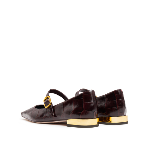 思加图2025秋季新款Annie安妮玛丽珍鞋平底鞋浅口单鞋女鞋EWV08CQ5