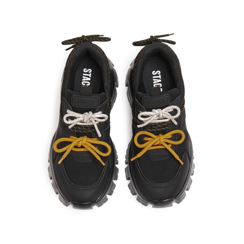 思加图2025秋季新款星河蝴蝶老爹鞋厚底透气运动休闲鞋女ECE09CM5