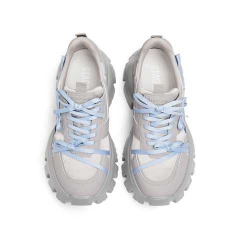 思加图2025秋季新款蝴蝶岛老爹鞋厚底增高运动休闲鞋女鞋ECE90CM5