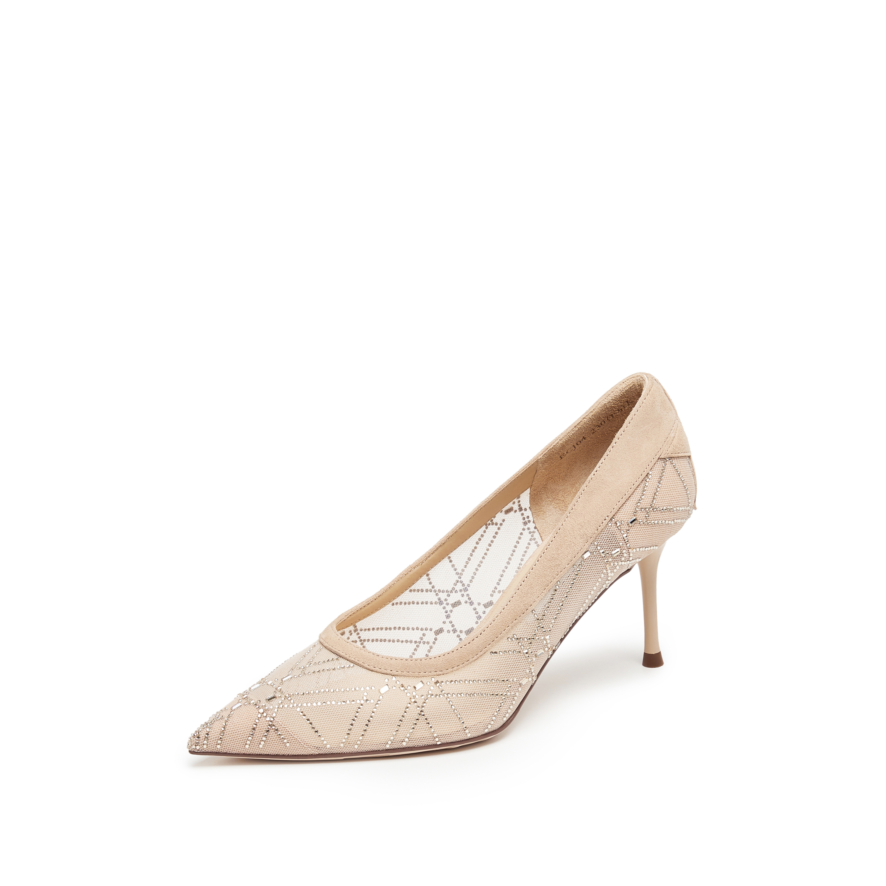 思加图2025秋季新款六芒星仙女风婚鞋高跟鞋浅口单鞋优雅女ECJ04CQ5