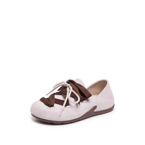 思加图2025秋季新款复古大头鞋勃肯鞋平底鞋休闲鞋单鞋女鞋Y8882CM5