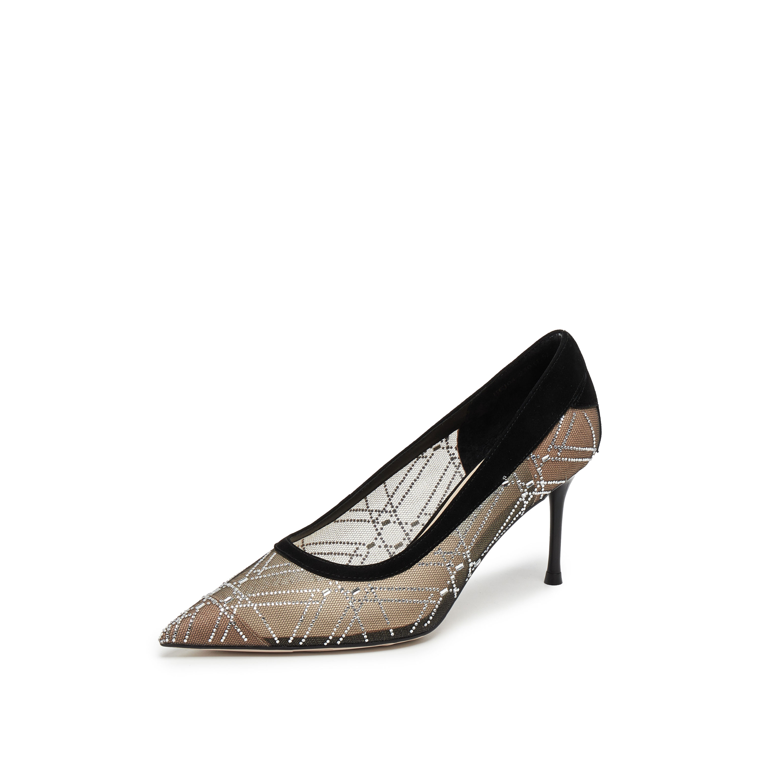 思加图2025秋季新款六芒星仙女风婚鞋高跟鞋浅口单鞋优雅女ECJ04CQ5