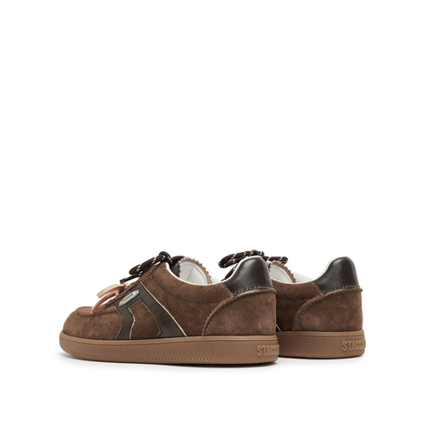 思加图2025秋季新款小音符复古德训鞋运动休闲板鞋女单鞋EE934CM5