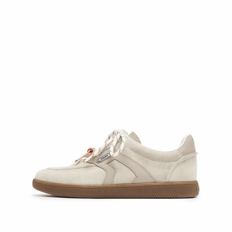 思加图2025秋季新款小音符复古德训鞋运动休闲板鞋女单鞋EE934CM5