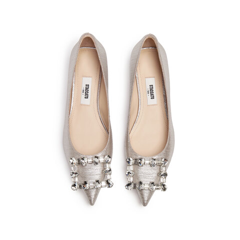 思加图2025秋季新款方糖水星仙女风单鞋浅口尖头平底鞋女鞋EG418CQ5