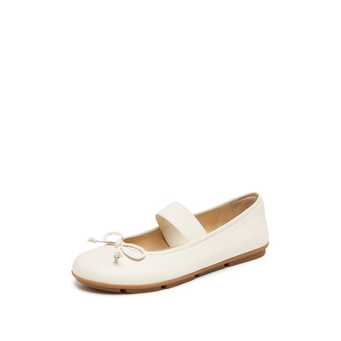 思加图2025秋季新款芭蕾舞鞋平底鞋浅口鞋单鞋温柔女鞋子EG705CQ5