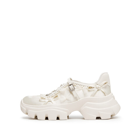 思加图2025秋季新款甜酷玛丽珍鞋厚底增高运动休闲鞋女鞋ECE87CM5