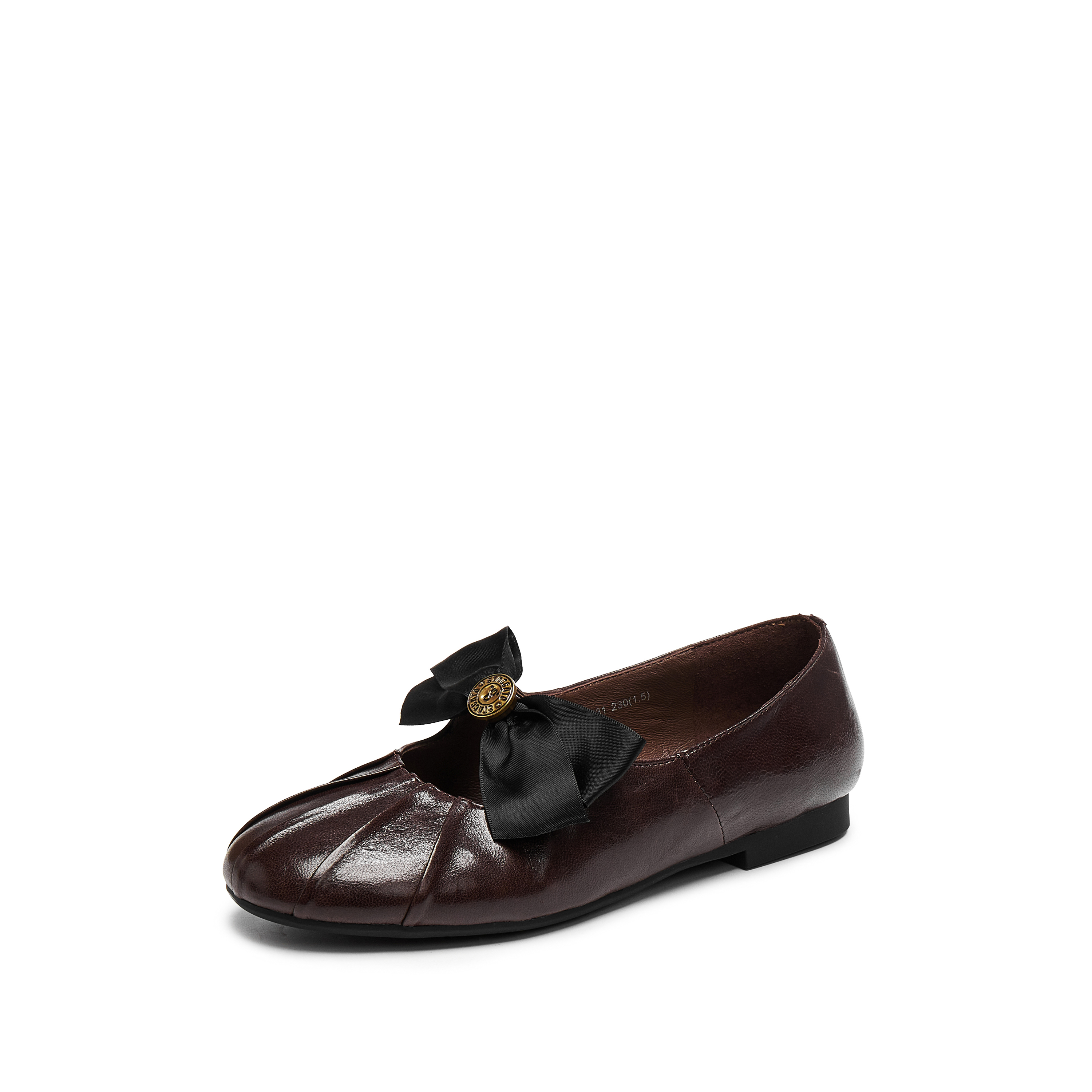 思加图2025秋季新款复古玛丽珍鞋平底鞋单鞋小皮鞋女鞋子K0231CA5