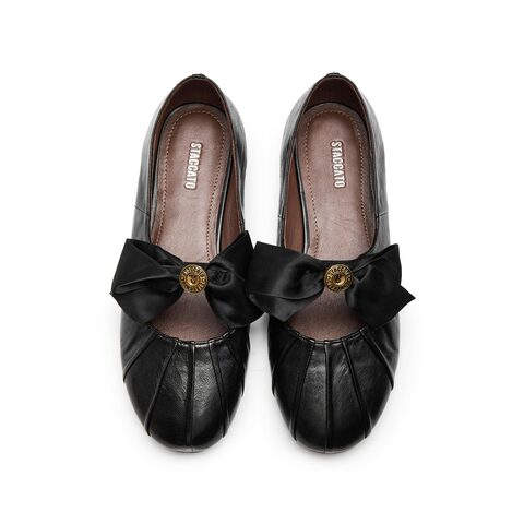 思加图2025秋季新款复古玛丽珍鞋平底鞋单鞋小皮鞋女鞋子K0231CA5