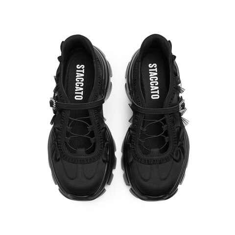 思加图2025秋季新款甜酷玛丽珍鞋厚底增高运动休闲鞋女鞋ECE87CM5