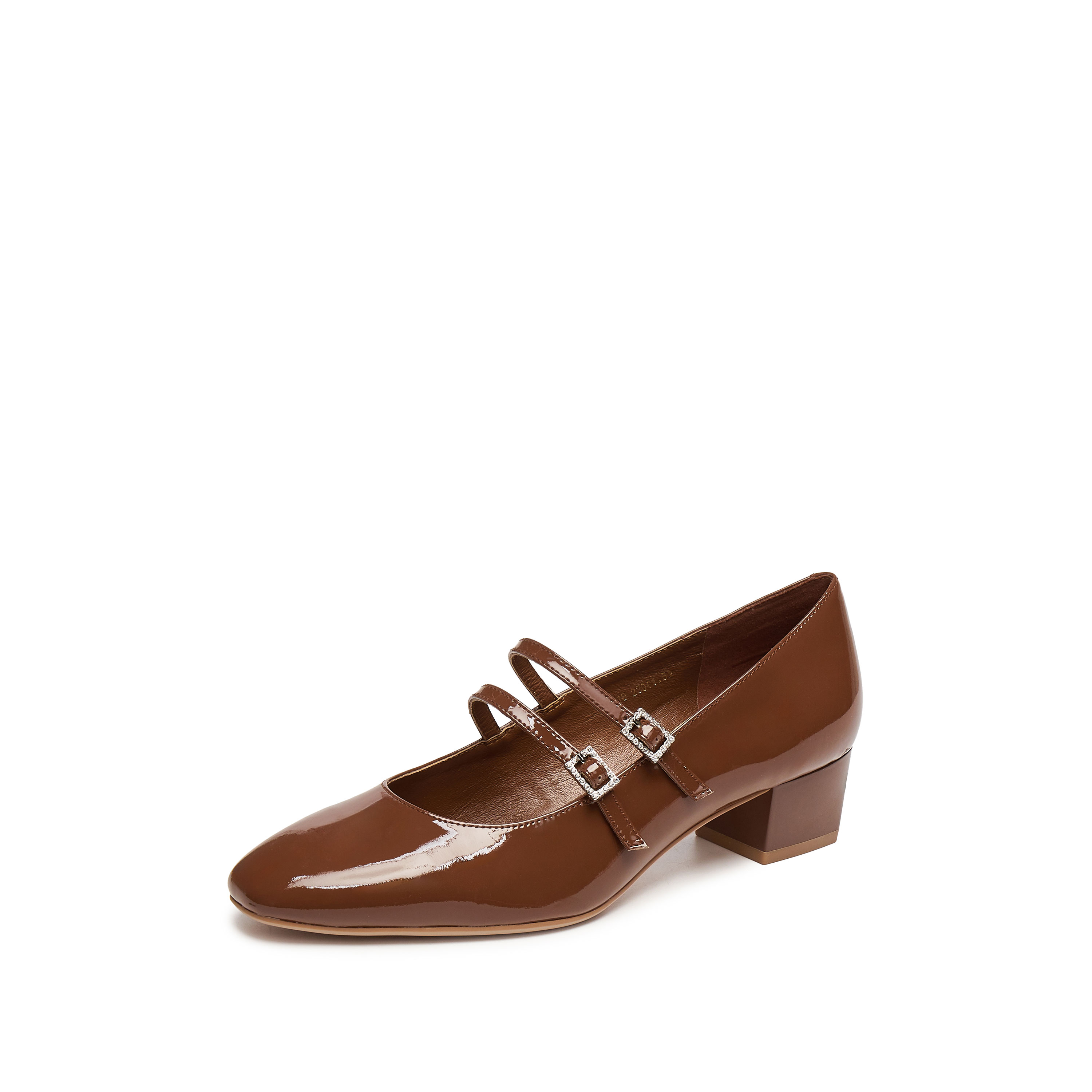 思加图2025秋季新款法式优雅玛丽珍鞋浅口鞋单鞋粗跟女鞋B2318CQ5