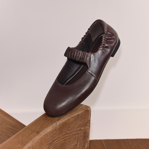 思加图2025秋季新款梧桐日记玛丽珍鞋平底鞋浅口单鞋女鞋EGC02CQ5