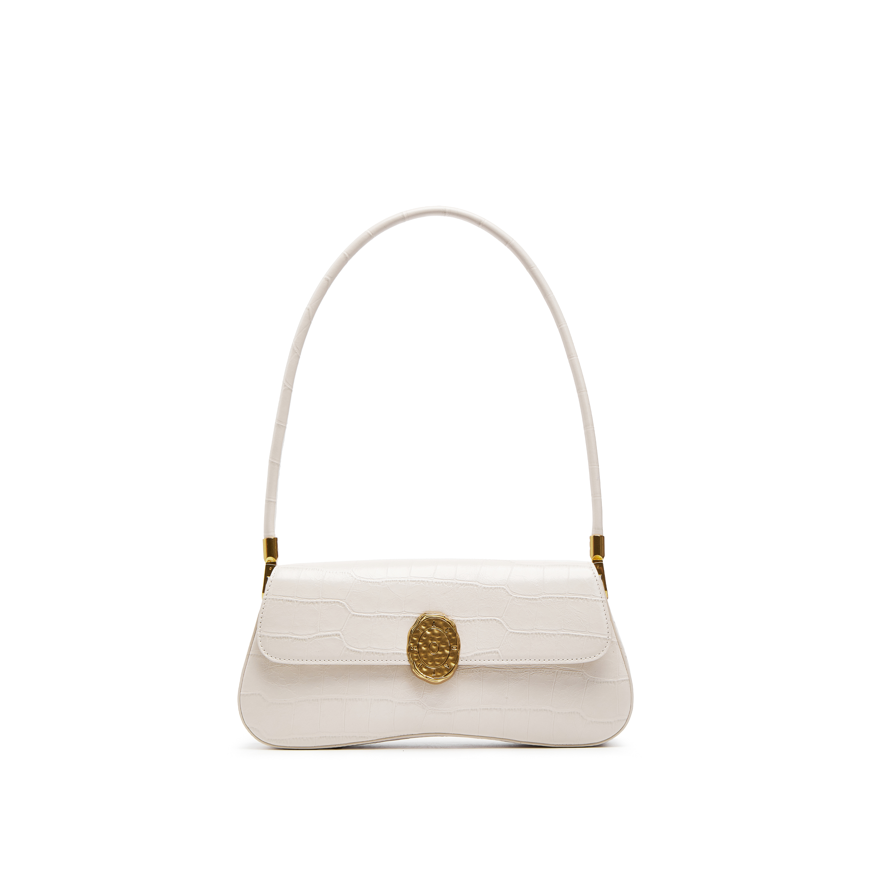 思加图2025秋季新款通勤腋下包单肩包手拎包气质背提包X8250CX5