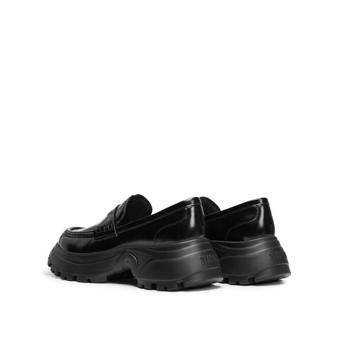 思加图2025秋季新款小海鸥英伦风乐福鞋厚底增高休闲鞋女EFU46CA5