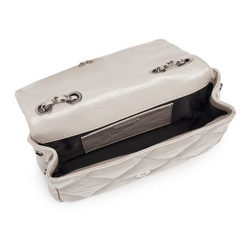 思加图2025秋季新款通勤绗缝包小方包菱格链条包单肩包包X8263CX5