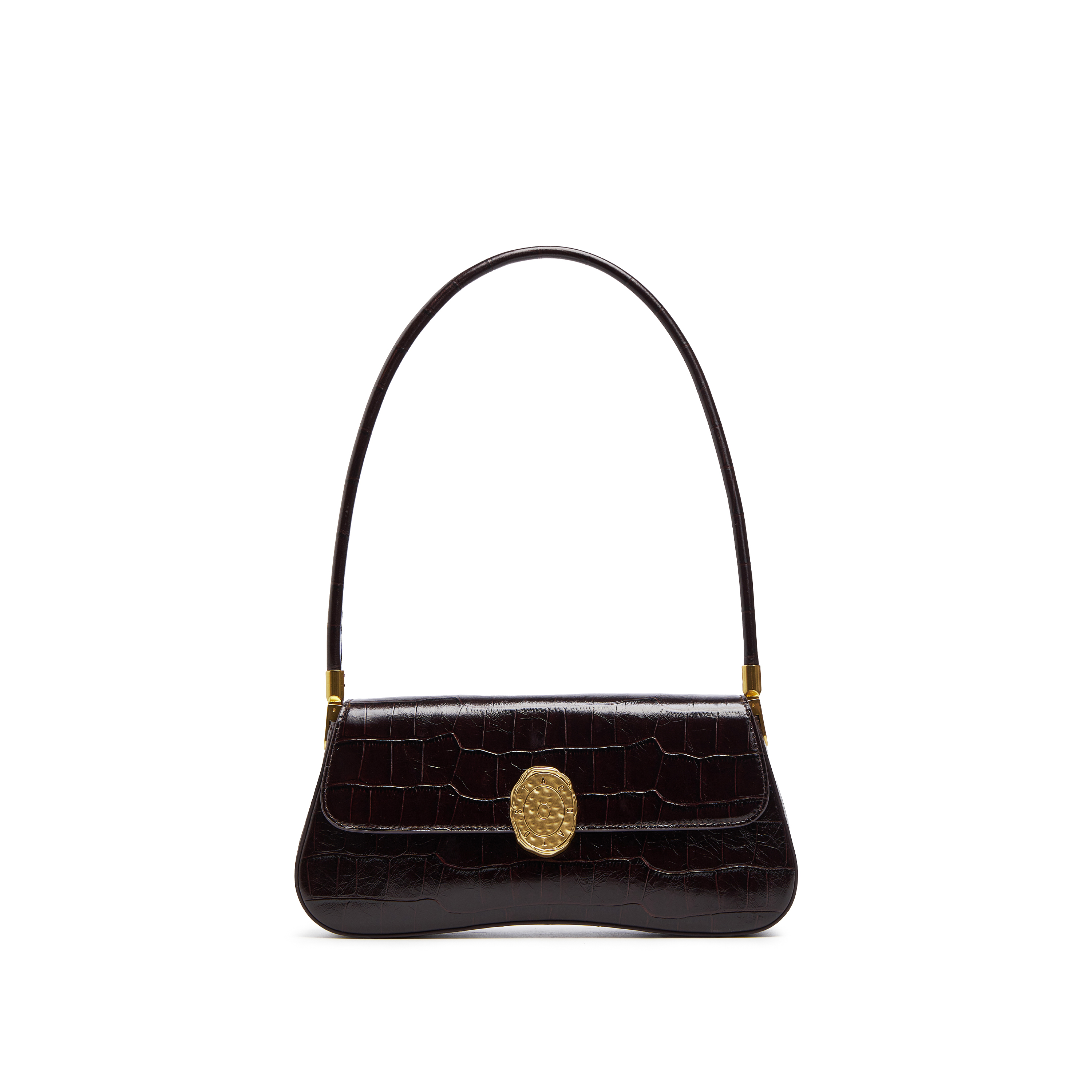 思加图2025秋季新款通勤腋下包单肩包手拎包气质背提包X8250CX5