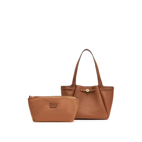 思加图2025秋季新款通勤大容量托特包手提包单肩包子母包X8244CX5