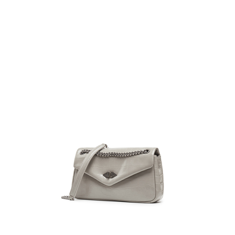 思加图2025秋季新款通勤邮差包小方包链条包单肩包背提包X8254CX5