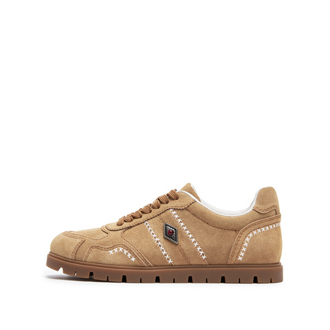 思加图2025秋季新款亚利桑那德训鞋运动休闲鞋平底鞋女鞋EHT04CM5