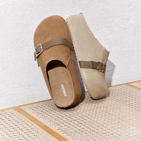 思加图2025秋季新款大头鞋勃肯鞋厚底凉拖鞋外穿女凉鞋S1104CH5