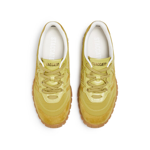 思加图2025秋季新款华芙鞋复古德训鞋运动休闲鞋透气女鞋EHV02CM5