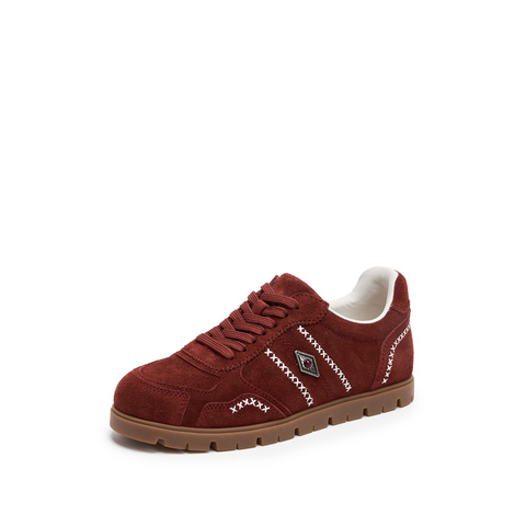 思加图2025秋季新款亚利桑那德训鞋运动休闲鞋平底鞋女鞋EHT04CM5