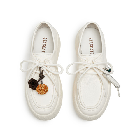 思加图2025秋季新款复古运动休闲鞋厚底增高深口鞋女单鞋J0261CM5