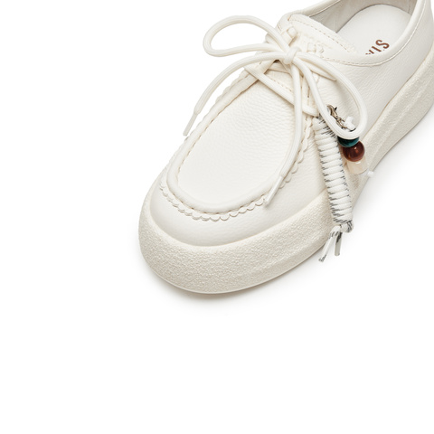 思加图2025秋季新款复古运动休闲鞋厚底增高深口鞋女单鞋J0261CM5