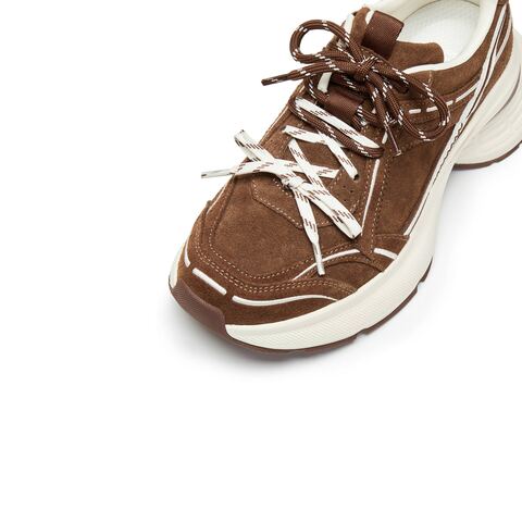 思加图2025秋季新款元气蝴蝶老爹鞋厚底增高运动休闲鞋女ECE92CM5