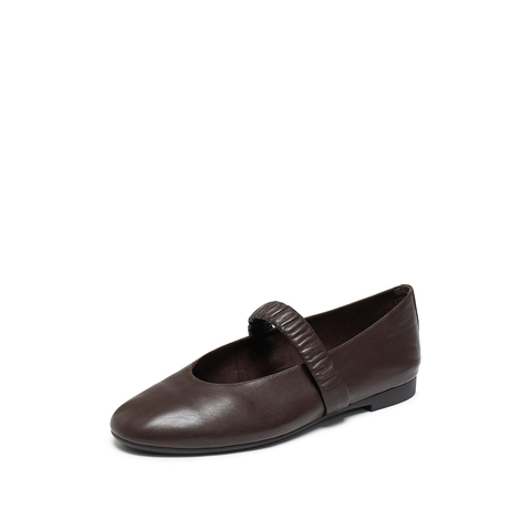 思加图2025秋季新款复古玛丽珍鞋平底鞋芭蕾舞鞋单鞋女鞋EA923CQ5