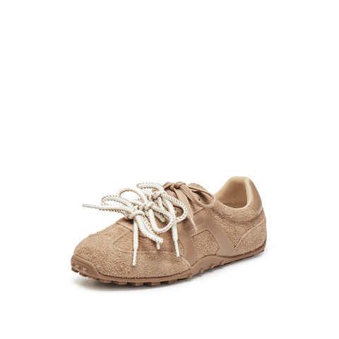 思加图2025秋季新款复古德训鞋阿甘鞋运动休闲鞋百搭女鞋S1221CM5