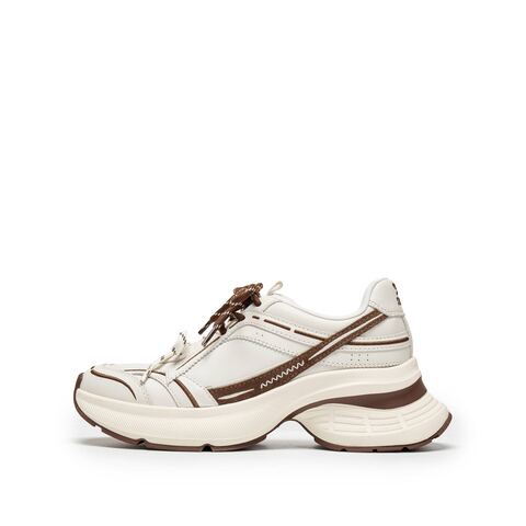 思加图2025秋季新款元气蝴蝶老爹鞋厚底增高运动休闲鞋女ECE92CM5