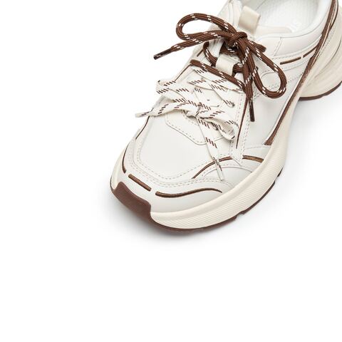 思加图2025秋季新款元气蝴蝶老爹鞋厚底增高运动休闲鞋女ECE92CM5