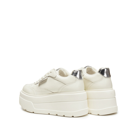 思加图2025秋季新款百搭小白鞋厚底增高板鞋松糕鞋休闲女C2152CM5