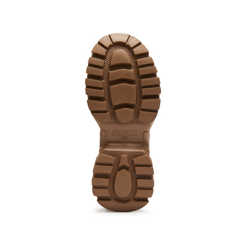 思加图2025秋季新款复古运动休闲鞋厚底增高深口鞋女单鞋EFU43CM5