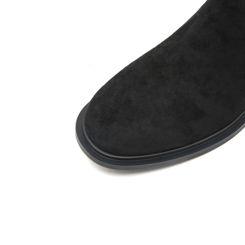 思加图2025冬季新款时尚过膝靴弹力靴时装靴女靴EFD05DC5