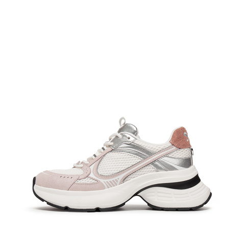 思加图2025秋季新款极光蝴蝶老爹鞋厚底增高运动休闲鞋女ECE94CM5