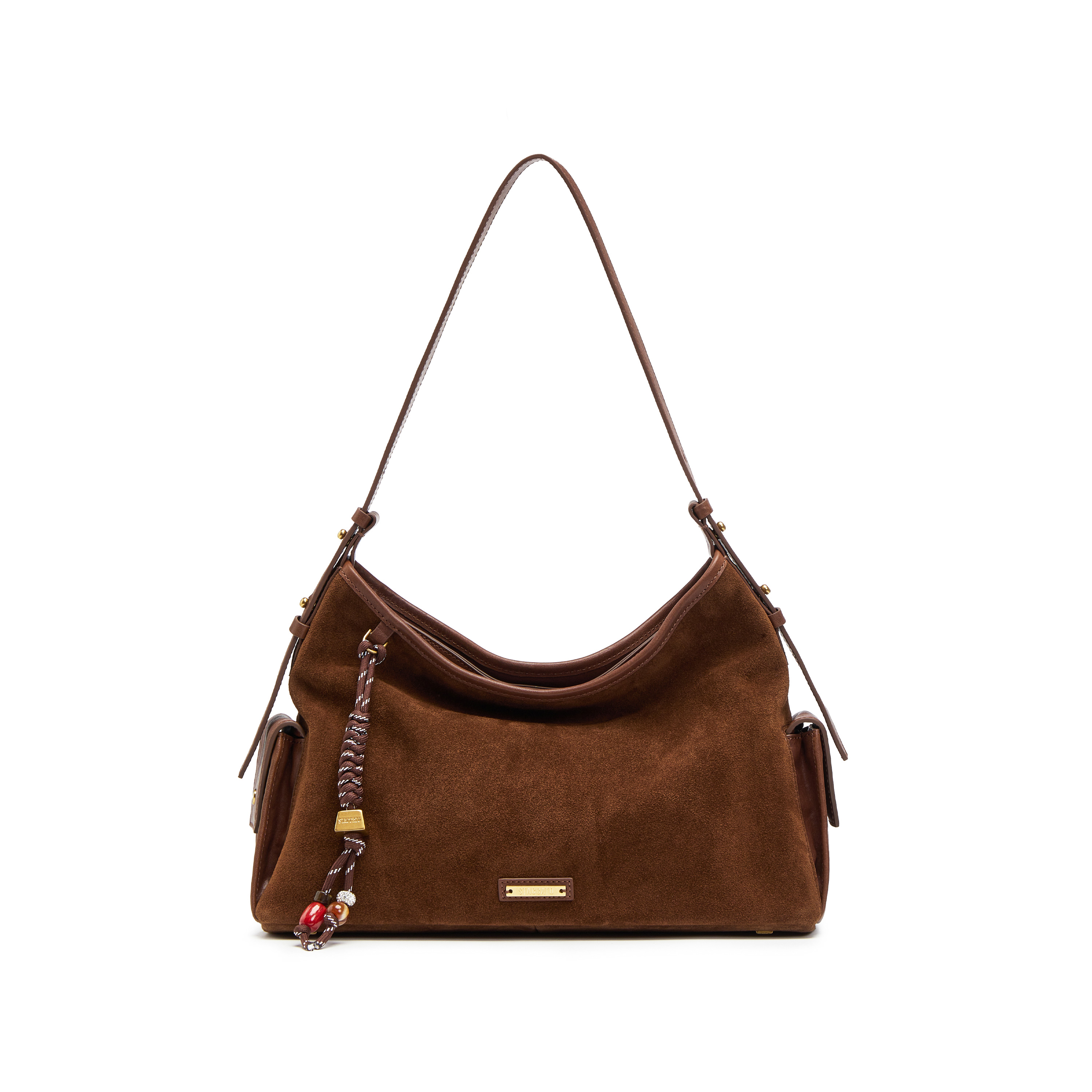 思加图2025秋季新款奇异果托特包大容量单肩包手提包女包X8229CX5