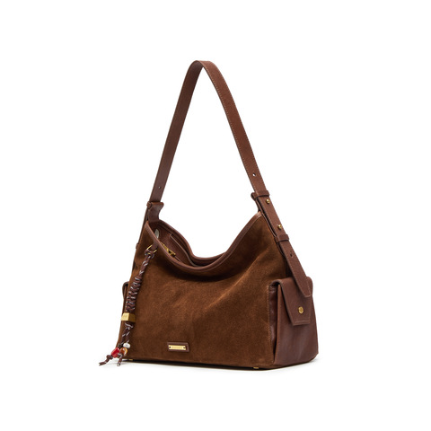 思加图2025秋季新款奇异果托特包大容量单肩包手提包女包X8229CX5