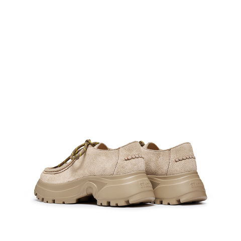 思加图2025秋季新款海豚奇境复古袋鼠鞋厚底增高单鞋女鞋EFU44CM5