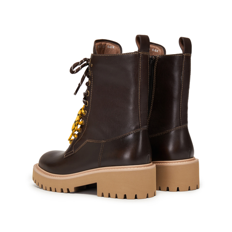 思加图2025冬季新款灵魂乐手马丁靴中筒靴厚底时装鞋女靴EGB51DZ5