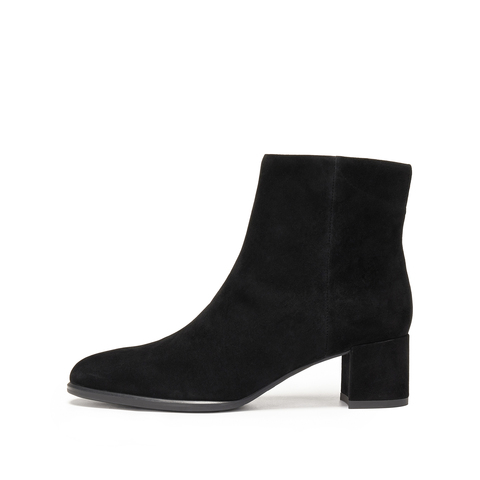 思加图2025冬季新款雾都恋人时装靴粗跟短靴气质通勤女靴EH701DD5