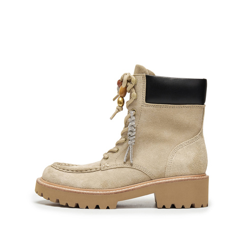 思加图2025冬季新款沙漠旅人马丁靴工装靴中靴时装鞋女靴EIS01DD5