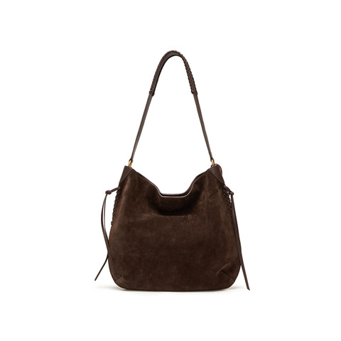 思加图2025冬季新款游牧包托特包大容量单肩包复古背提包X8325DX5