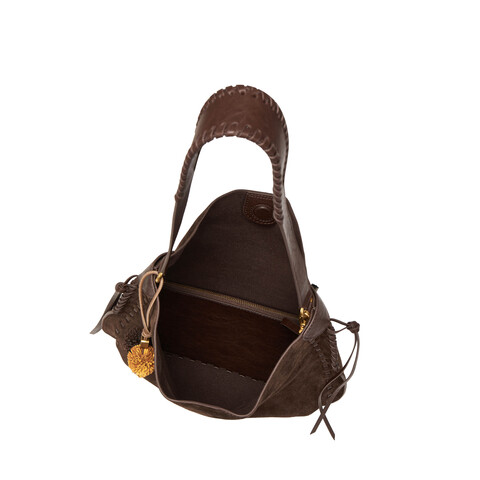 思加图2025冬季新款游牧包托特包大容量单肩包复古背提包X8325DX5