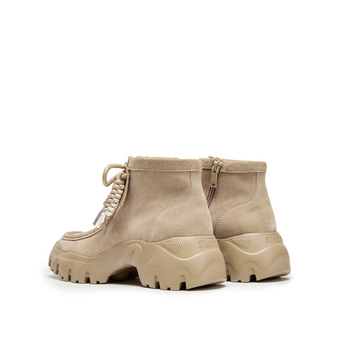 思加图2025冬季新款沙丘电音运动靴短靴厚底增高时装靴女EIX02DD5