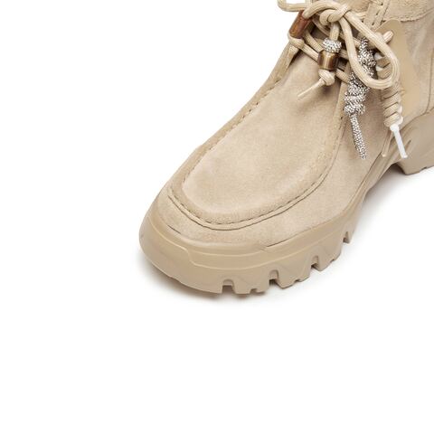 思加图2025冬季新款沙丘电音运动靴短靴厚底增高时装靴女EIX02DD5