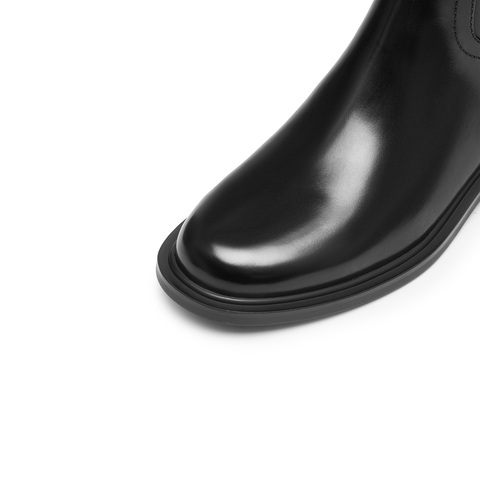 思加图2025冬季新款三重奏英伦风骑士靴长靴高靴女时装靴EAJ40DG5